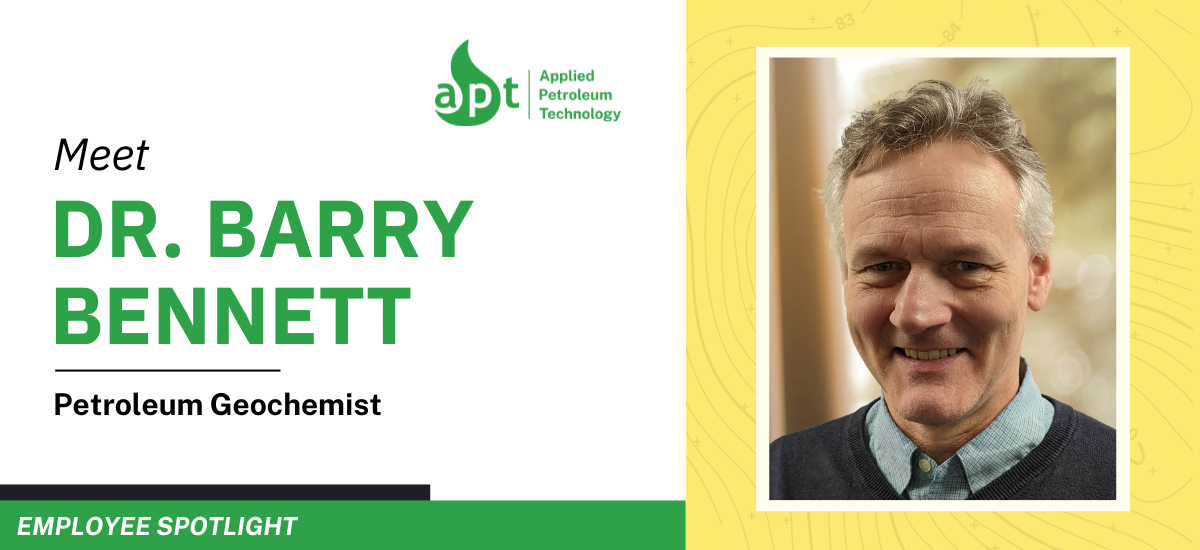 Meet Barry Bennett: Petroleum geochemist at APT