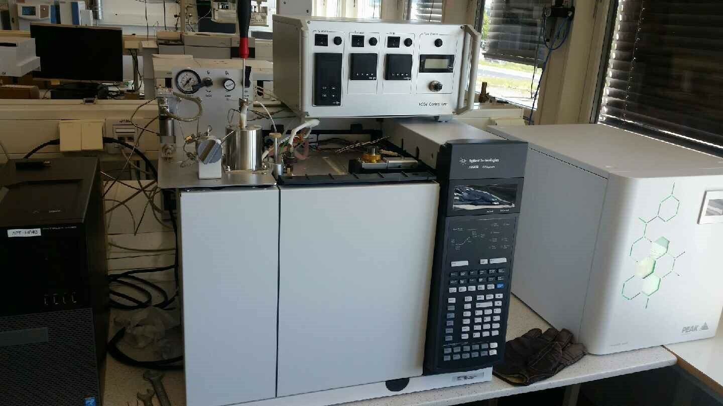 Agilent 7890B (2015) - Gas Chromatograph used to run Thermal Extraction GC and Pyrolysis GC for compositional kinetics analysis - APT - geochemistry & petroleum systems