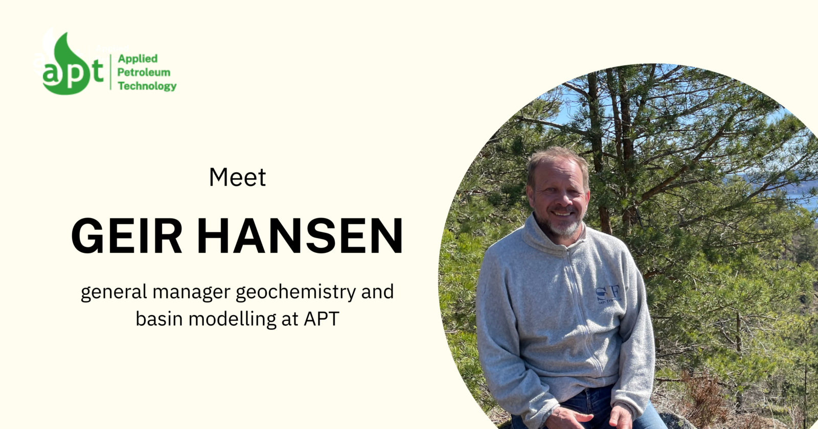 Meet Geir Hansen – General Manager, Geochemistry and Basin Modelling